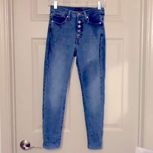 NWOT Banana Republic sexy button fly jeans 26  never worn